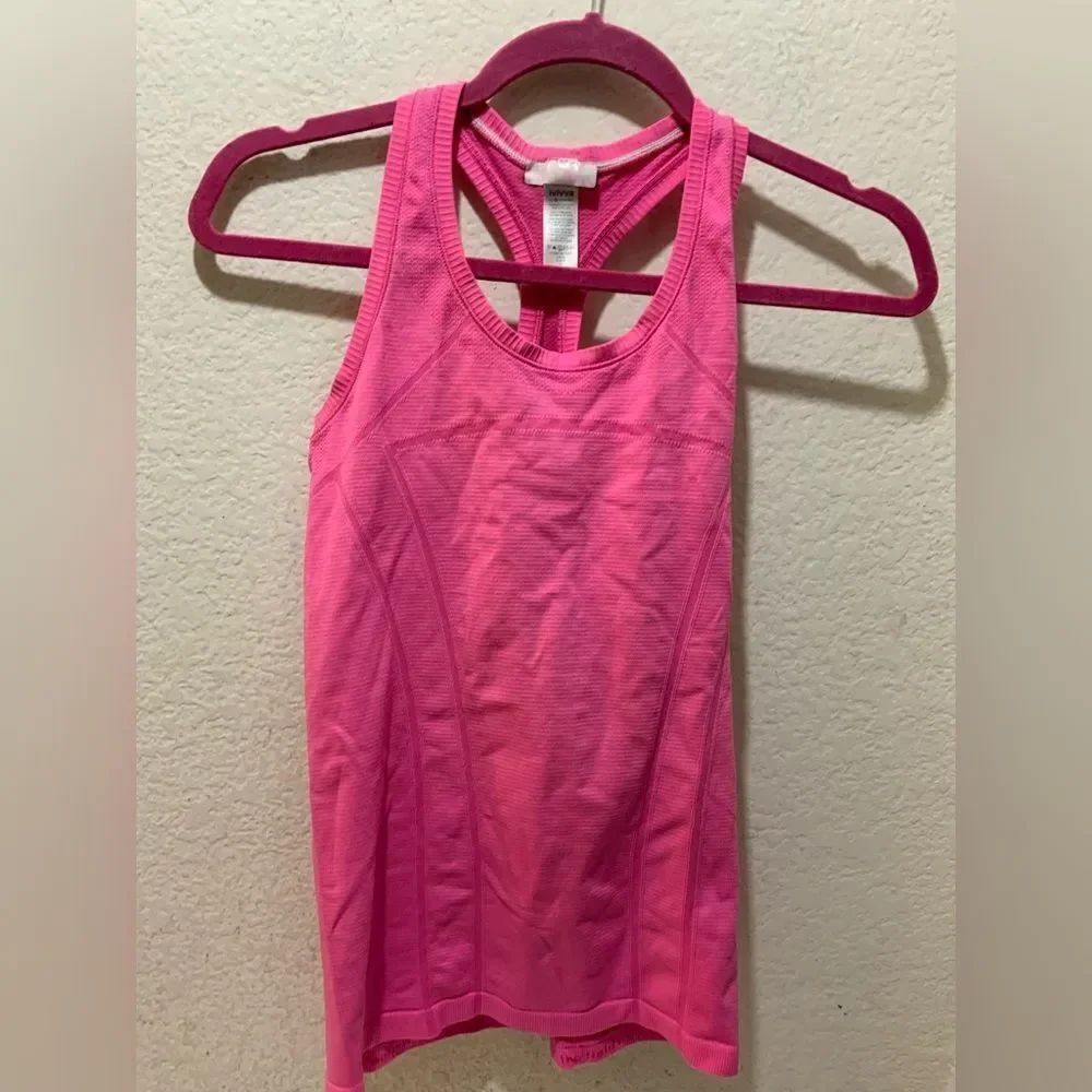 Ivivva Lululemon Girls Size 14 Pink Athletica Workout Tank Top
